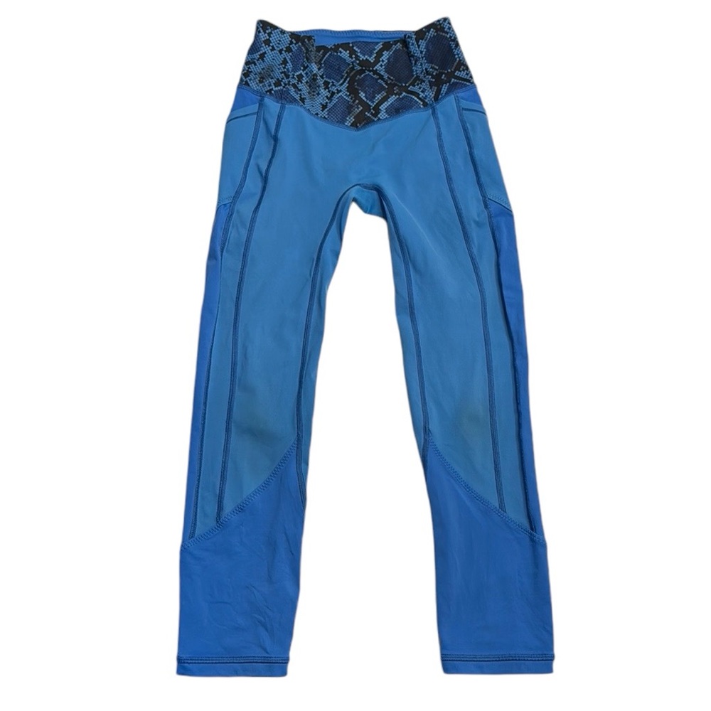 Lululemon All The Right Places Crop Pipe Dream Blue / Mini Ziggy Snake Pipe